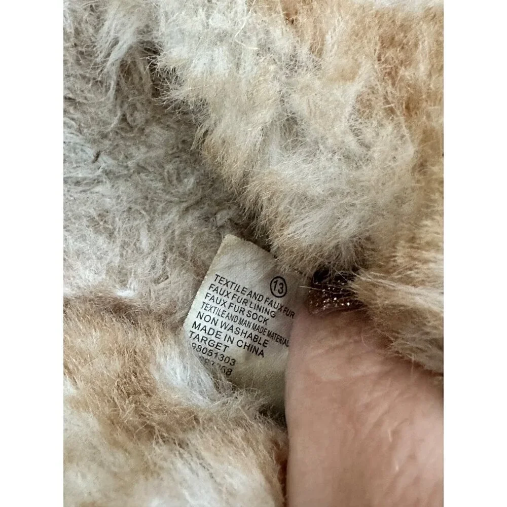 Target Faux Fur Slippers